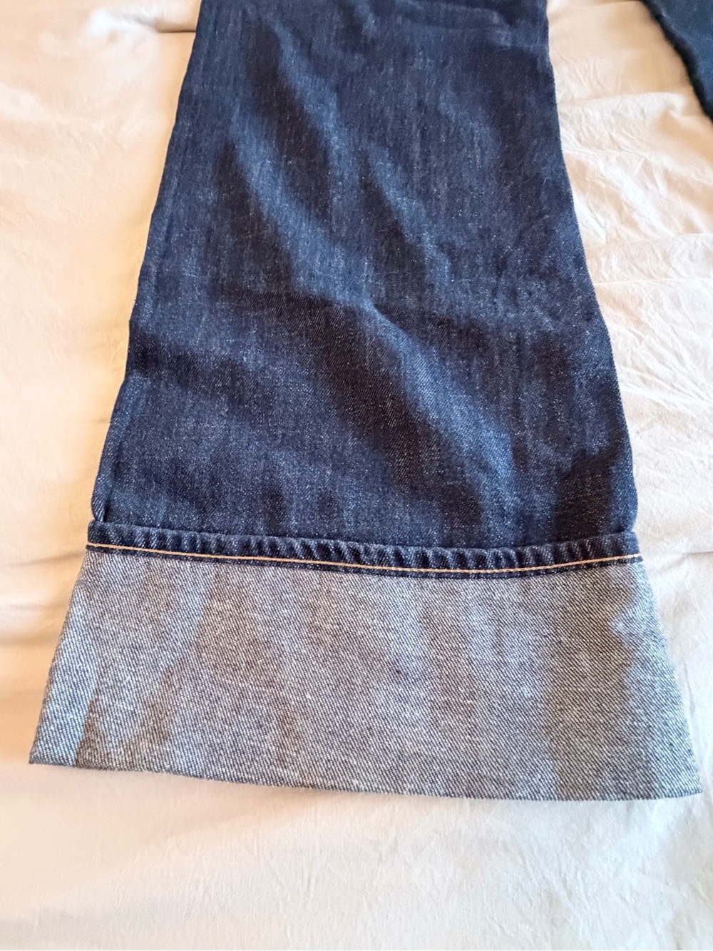 GAP Wide Leg Dark Blue Women’s Jeans - Picture 4 of 4